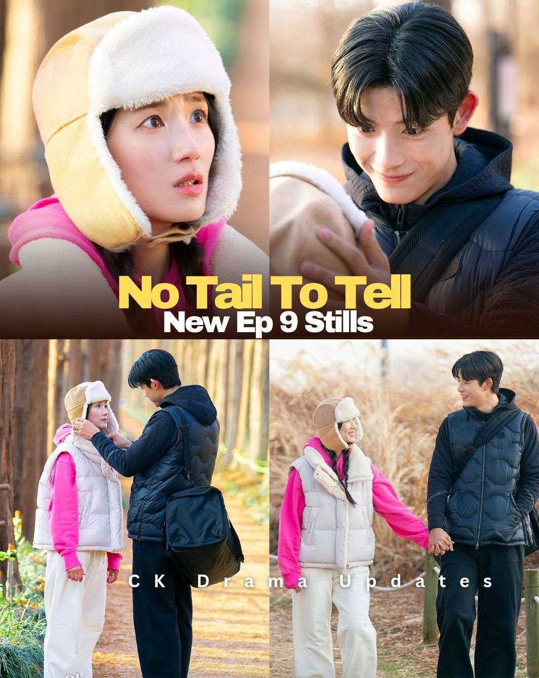 SBS has released new stills of notailtotell  Episode 9, showing the Hokang couple on their date!  
 Episode 9 will air on tonight, February 20 at 9:50 PM Kst Ck Drama updates