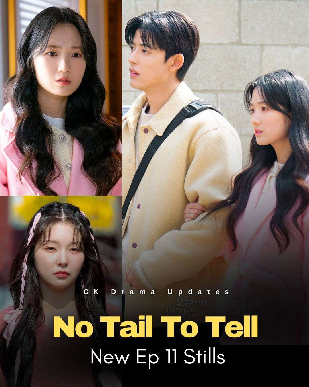 It’s notailtotell Day!!  
SBS has released new stills from tonight’s upcoming Episode 11. 
See you tonight, Hokang couple! Ck Drama updates