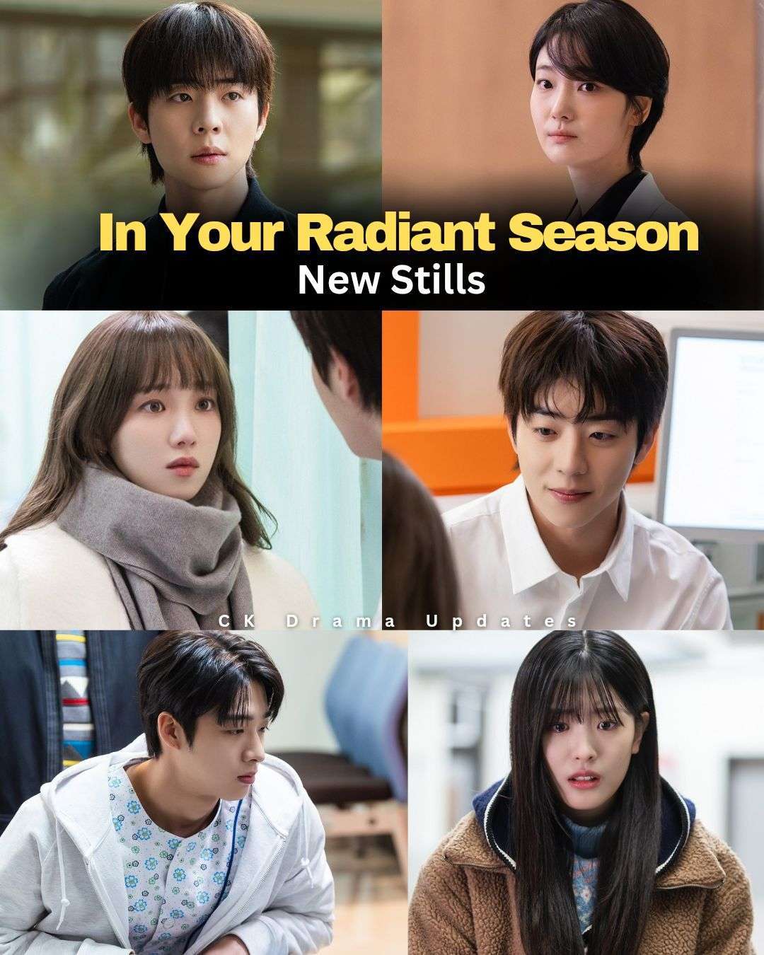 MBC has released new stills from tonight’s episode of inyourradiantseason 😍🔥. 
Chan & Sujin finally meet, and memories start to come together. 
See you tonight... CK Drama Updates