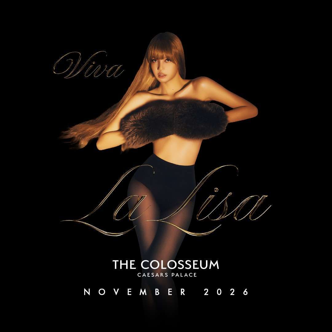 Vegas, are you ready? VIVA LA LISA, coming November 2026 Lisa