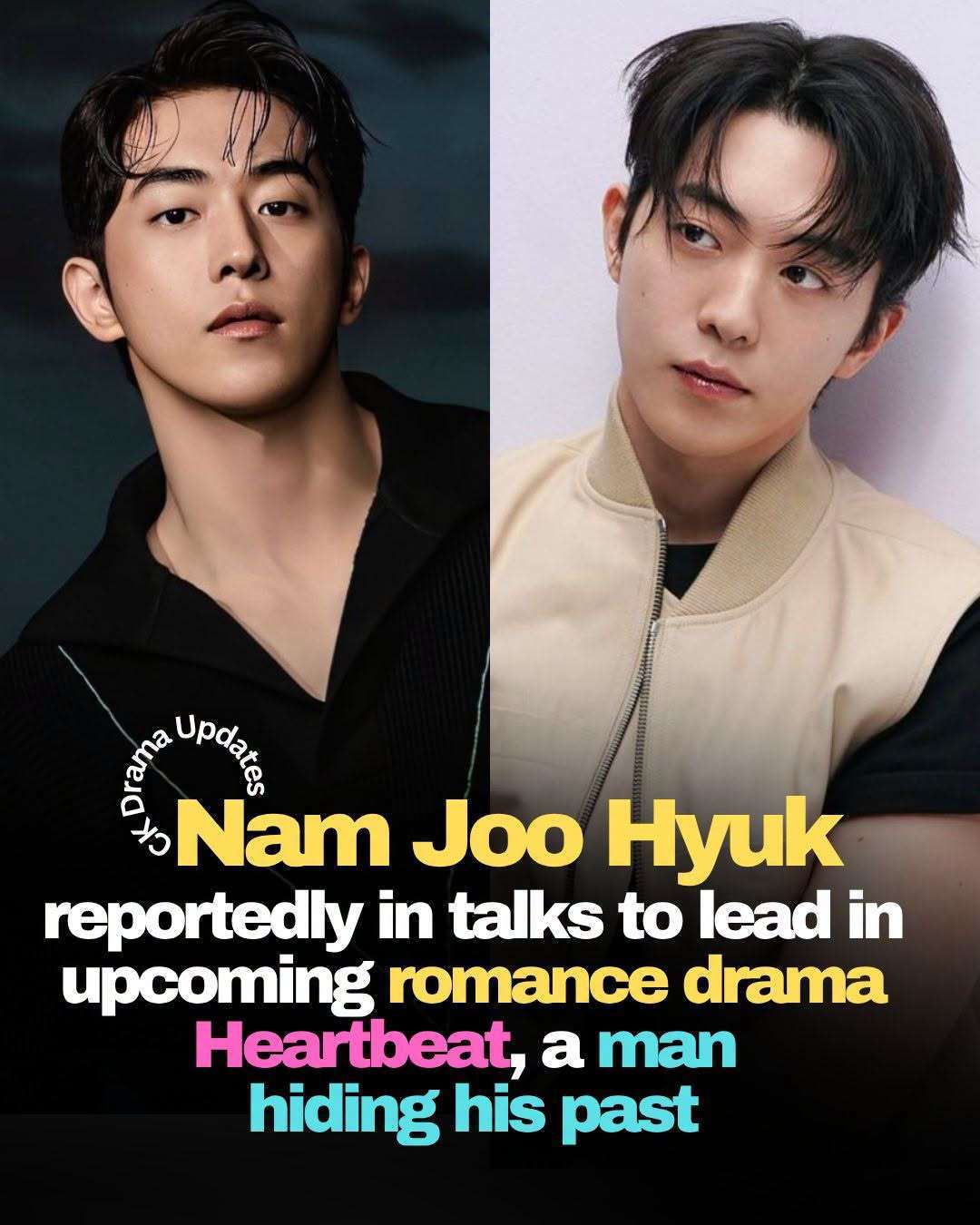 namjoohyuk is reportedly set to star in the upcoming romance drama titled Heartbeat  
The series tells the story of a woman who can see the past and a man determined to keep his past hidden. Their lives become unexpectedly intertwined when they become caught up in a series of mysterious events. 
Nam Joo Hyuk is expected to play Cha Shin Jo, a man carrying secrets from his past. Ck Drama updates
